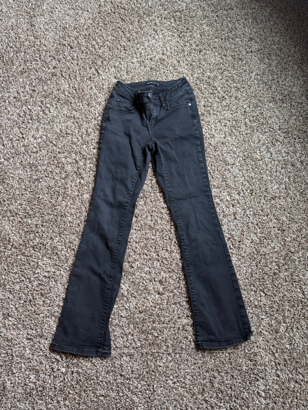 Vera Wang Black Boot Cut Jeans